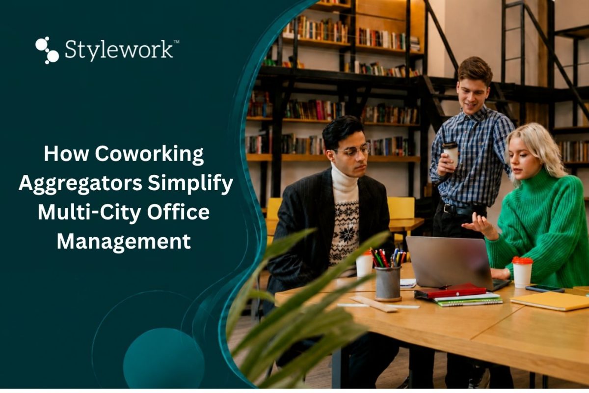 Professionals collaboration in modern workspace